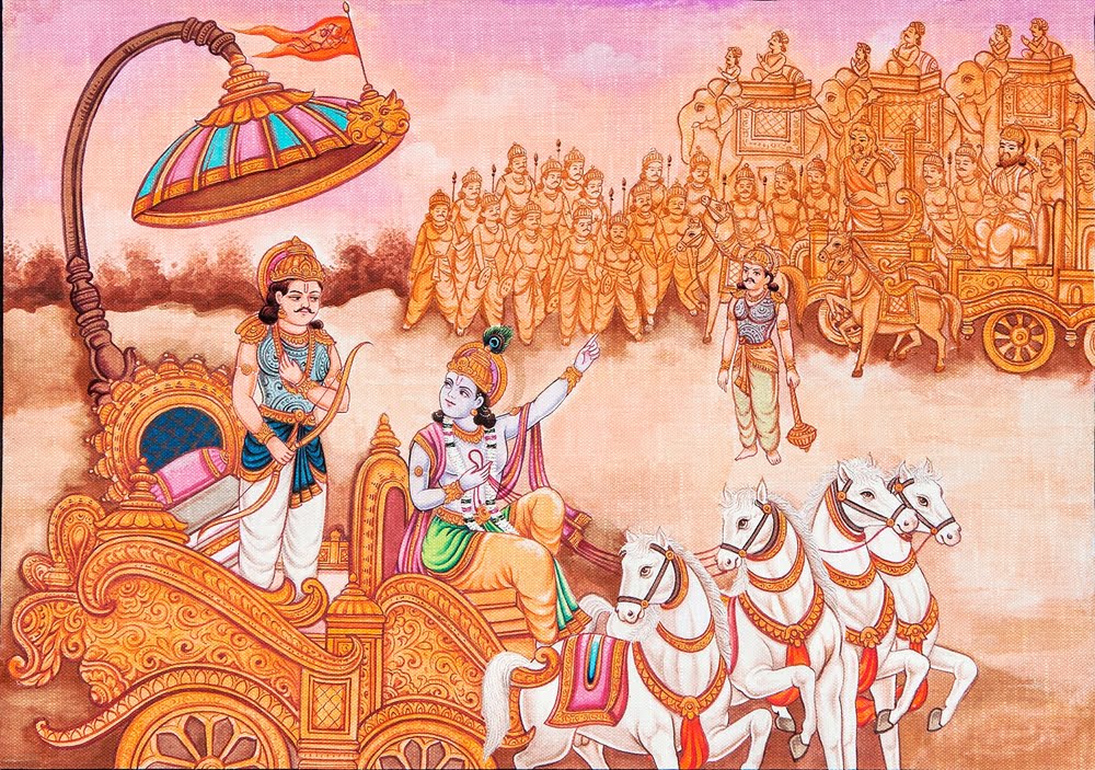 Radha Krishna Painting Art