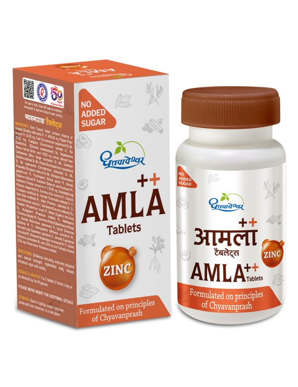 Dhootapapeshwar Amla+ Zinc Tablets